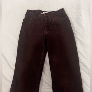 Brown jeans St John bay